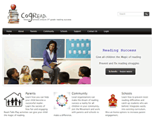 Tablet Screenshot of cogread.com